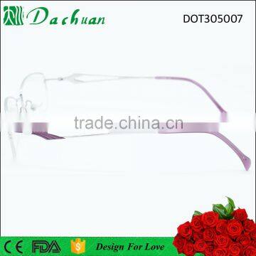 Good Reputation Cheap and Safety Full Tim Memory Pure Optical Frame Titanium photo-3