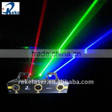 RGB fat beam laser projector