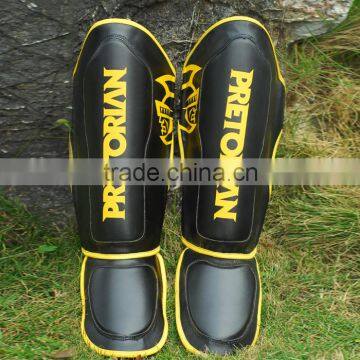 MMA muay thai shinguards pretorian thicken yellow M/L shinguard boxing training