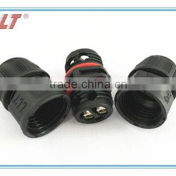 15 Amp 2 Pole Screw Terminal Straight Connector Waterproof Connector photo-4