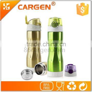 Custom Logo Double Wall Vacuum Stainless Steel Water Bottle