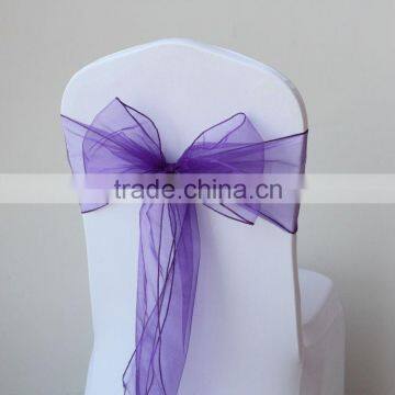 18cm*275cm/Organza sashes For Wedding Decoration/Chair Cover Sashes