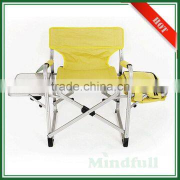 2016 Hot Lightweight Tall Folding Aluminum Folding Chair With Cooler Bag photo-4