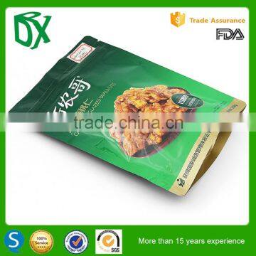  website china supplier custom printing plastic stand up pouch bags zipper for spices powder packaging