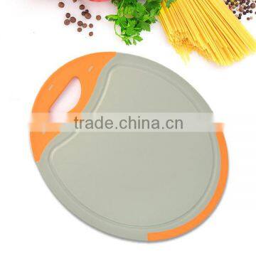 Oval Shape Plastic Chopping Blocks Of Cutting Board