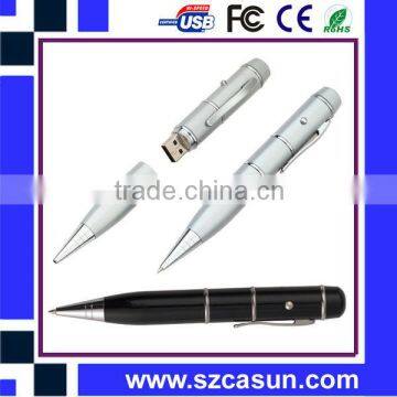 Hi-speed flash costomizable logo laser usb pen with full capacity