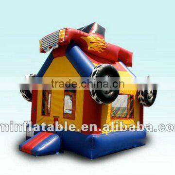 monster truck bouncer house inflatable