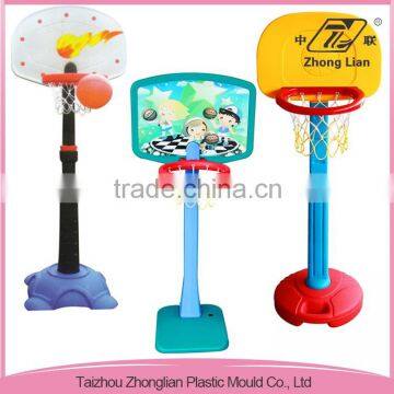 Plastic plain plastic outdoor stable children mini indoor basketball hoop