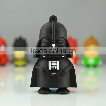 Darth Vader Star Heroes Themed PVC Usb Flash Drive All Popular Models,Custom Promotional Memory Stick With Clear OPP Case photo-4