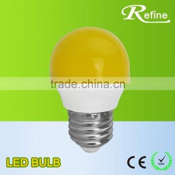 Colour Mini Bulb140 Degree Glass Led Bulb E27 1W 2W 3W Led Colour Mini Bulb photo-5