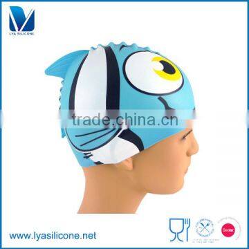 Hot Selling Custom Eco-friendly Silicone Waterproof Swimming Cap