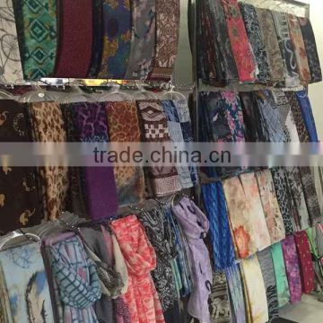 factory price Handmade Band high-end printing silk twill twilly scarf