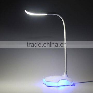 Dimmable rechargeable modern bedroom night table lamp for student