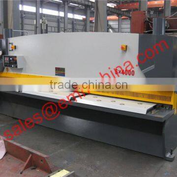 QC12Y-8x4000 Hydraulic Manual Sheet Metal Shearing Machine photo-5