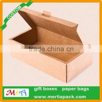 Recycled Kraft Cardboard Brown Boxes Herbal Tea Bags Spearmint Box