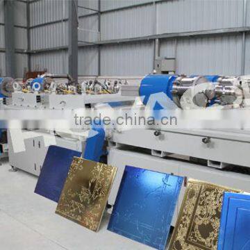 Automatic line decorate ceramic tiles