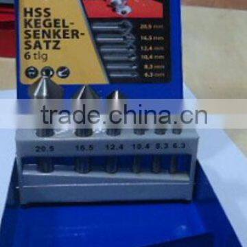 HSS Countersink Set 6pcs