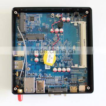 2016 New Arraival Bay Trail Celeron Based Fanless Box PC NUC PC With SIM and TF Card Slot 4USB HDMI Home Theater DBYT50 photo-6