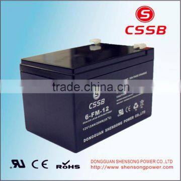 UPS 12V12AH rechargeable battery for