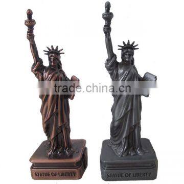 Die Casting Statue Zinc alloy statue of liberty