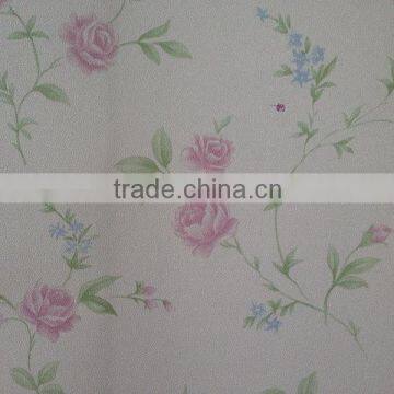 country style flowers vinyl wallpaper