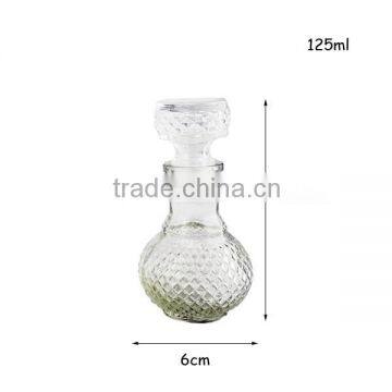 125ml Glass Rum Bottles With Cork Stopper photo-3