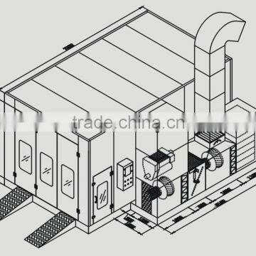 CE High Quality Low Price Spray Booth GS-400 photo-3