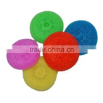 Plastic Mesh Scourer Ball,kitchen Cleaning Plastic Pot Scrubber photo-5