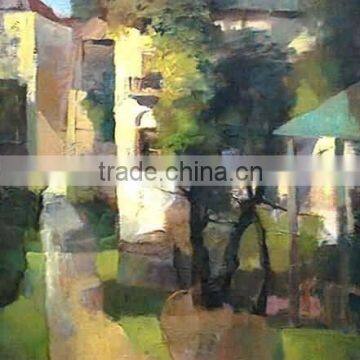 Handmade abstract oil painting