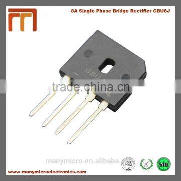 8A Single Phase Bridge Rectifier GBU8J For Power Supply