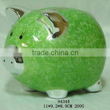 Ceramic Pig Saving Bank