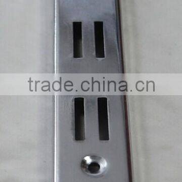 Metal double H shaped slotted channel