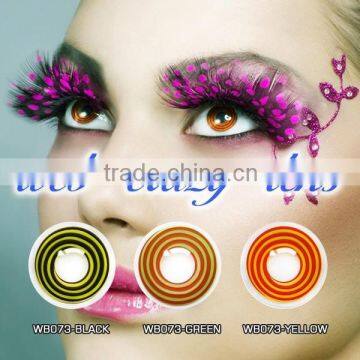 Wholesale cosplay eyewear big size halloween magic color contact lenses