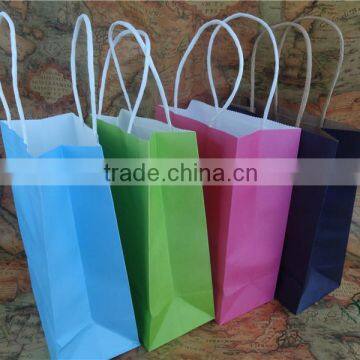 Kraft paper shopping bag, paper bag for shopping