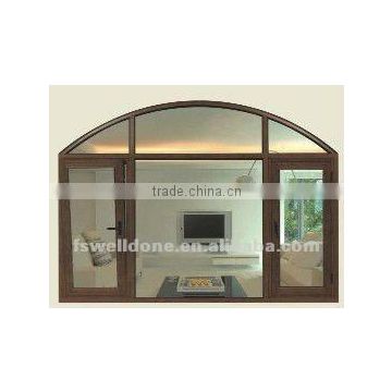 60#Series Broken Aluminium Tilt and Turn Window