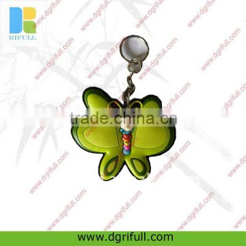 silicone rubber keychain with Bee desgin