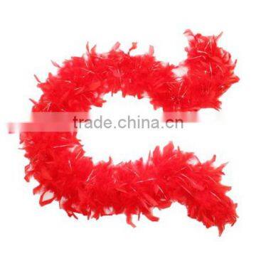 Deluxe 6' red Costume Accessory Feather 72" Boa