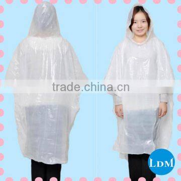 Pvc Rain Coat Waterproof Poncho