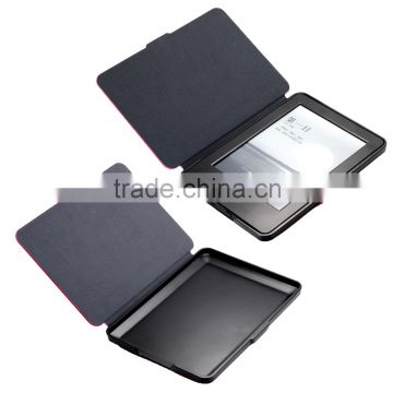 OEM factory Ultrathin Leather Case Cover For kindle ebook reader