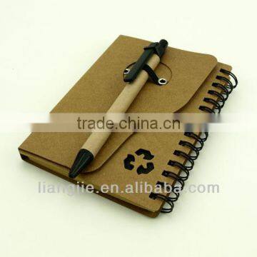 Eco Notebook With Ball Pen