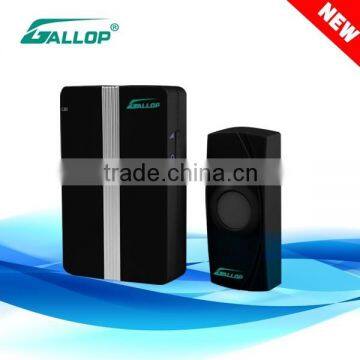 2016 Gallop hot sale ourdoor digital wireless doorbell with 2 receiver CE D131