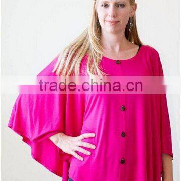 china made luxurious bamboo spandex super soft Breastfeeding Nursing Cover and Poncho