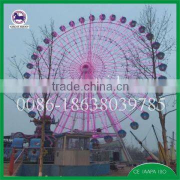 Large Amusement Park Equipment 65m Ferris Wheel for Sale