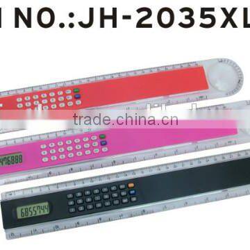 8 digit ruler calculator, 10/15/20cm ruler multifunction Ruler Calculator