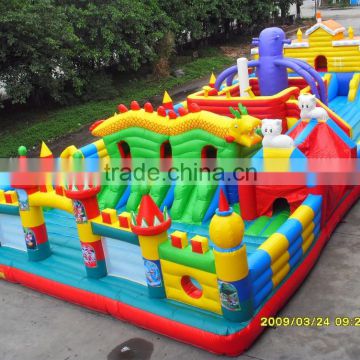 Hola giant inflatable amusements park/inflatable playground for sale