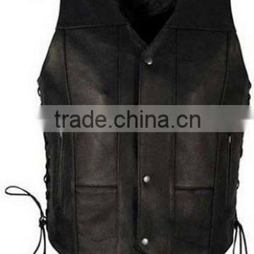 Men Leather Vest