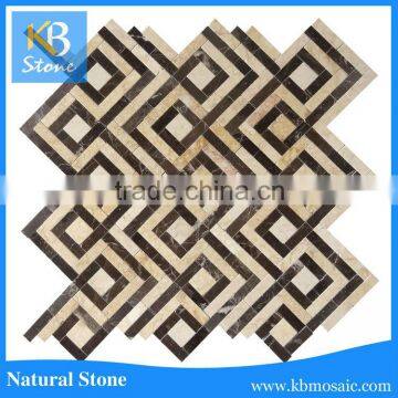 3d effect interior wall mosaic sticker decorative