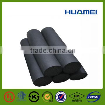 Open cell rubber foam acoustic pipe for bar and house