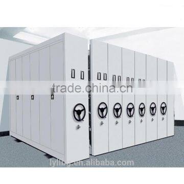 Customised KD Mobile Shelving System Mobile File Compactor