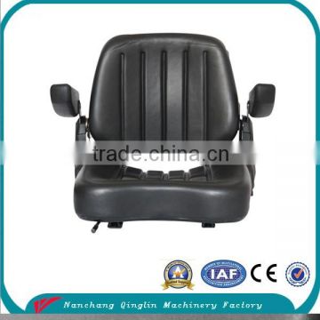 Foldable construction machinery backhoe loader seat